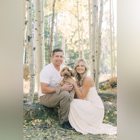 Cream dress - Picture 2 of 2